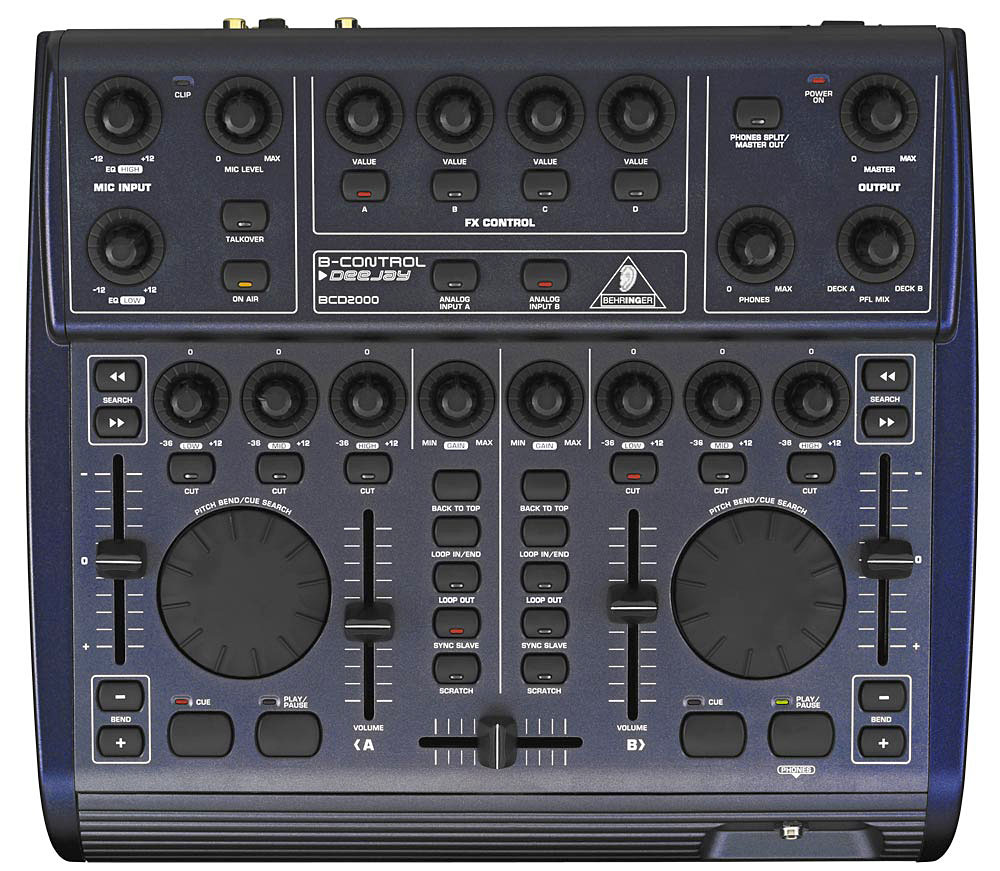 Behringer BCD2000 - prenez le B-Control et devenez un DJ !