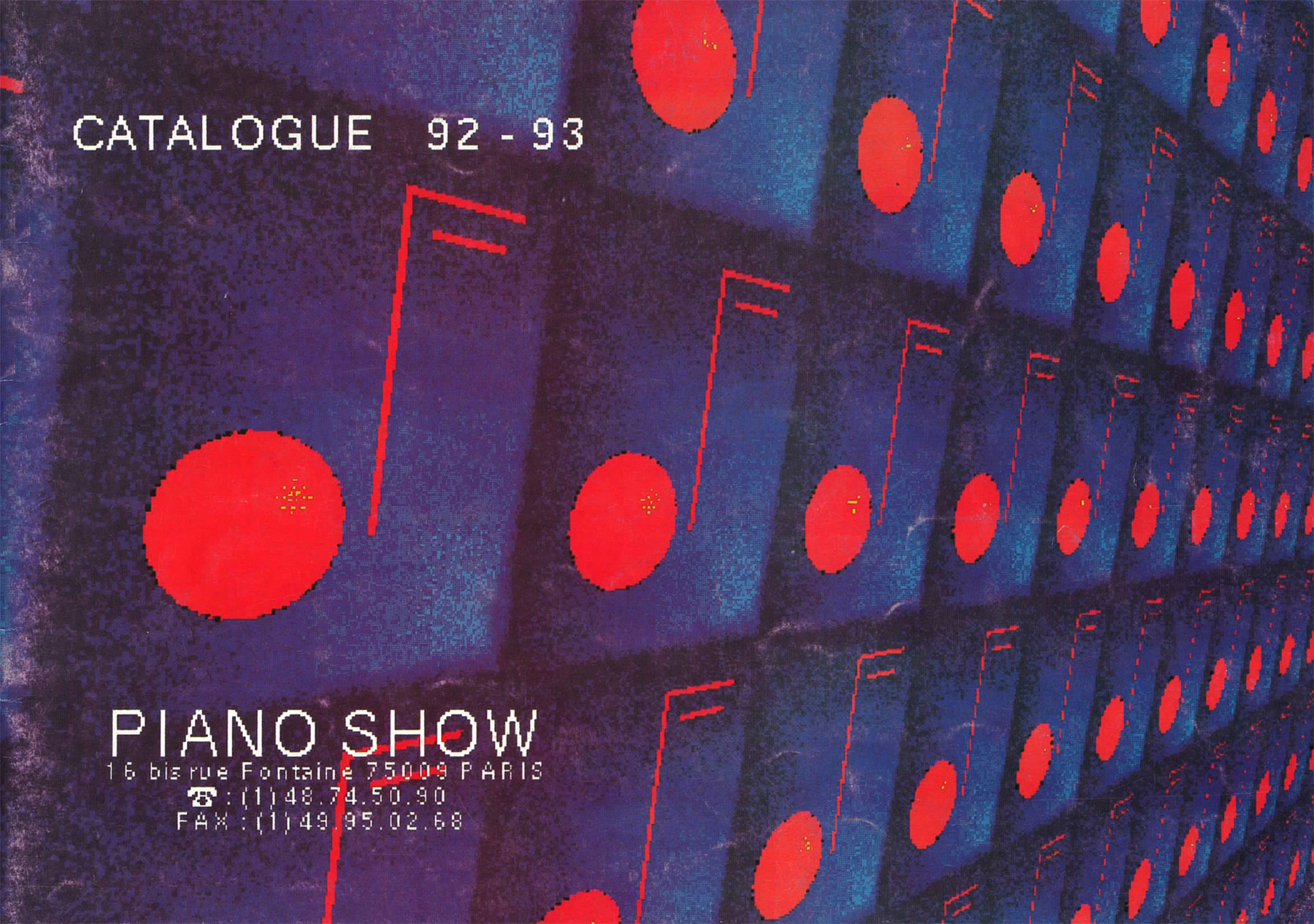 Catalogue Piano Show 1992 - 1993